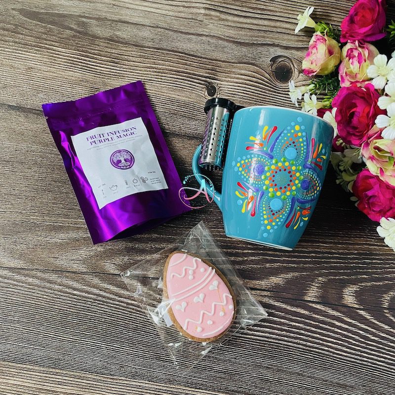 Set Cadou Paste Cana Mandala si Ceai Malee